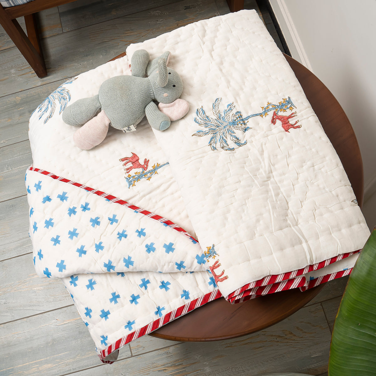 Dear Deer Reversible Kids Quilt