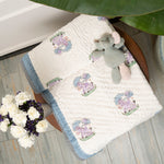 Lucky Unicorn - Lavender Reversible Kids Quilt