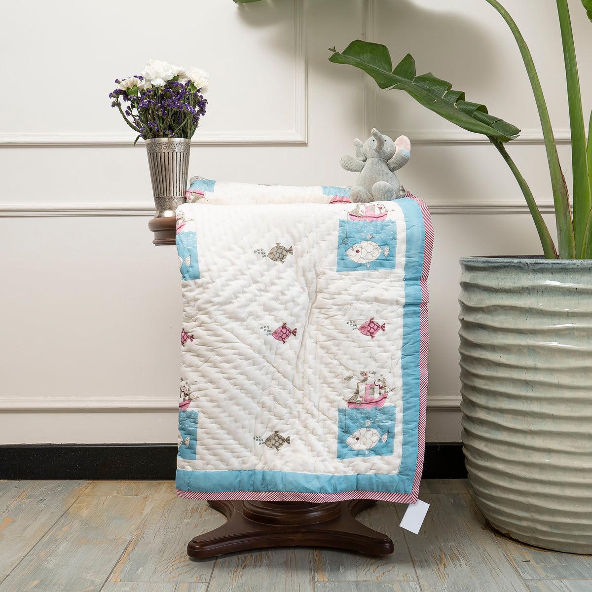 Sailor's Ship Reversible Kids Quilt