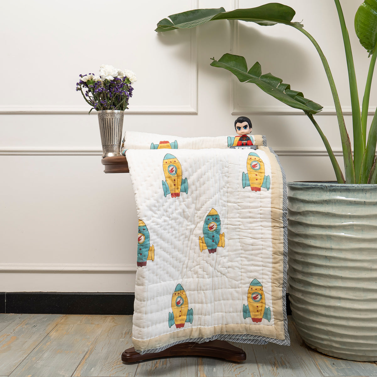 Space Ride Reversible Kids Quilt