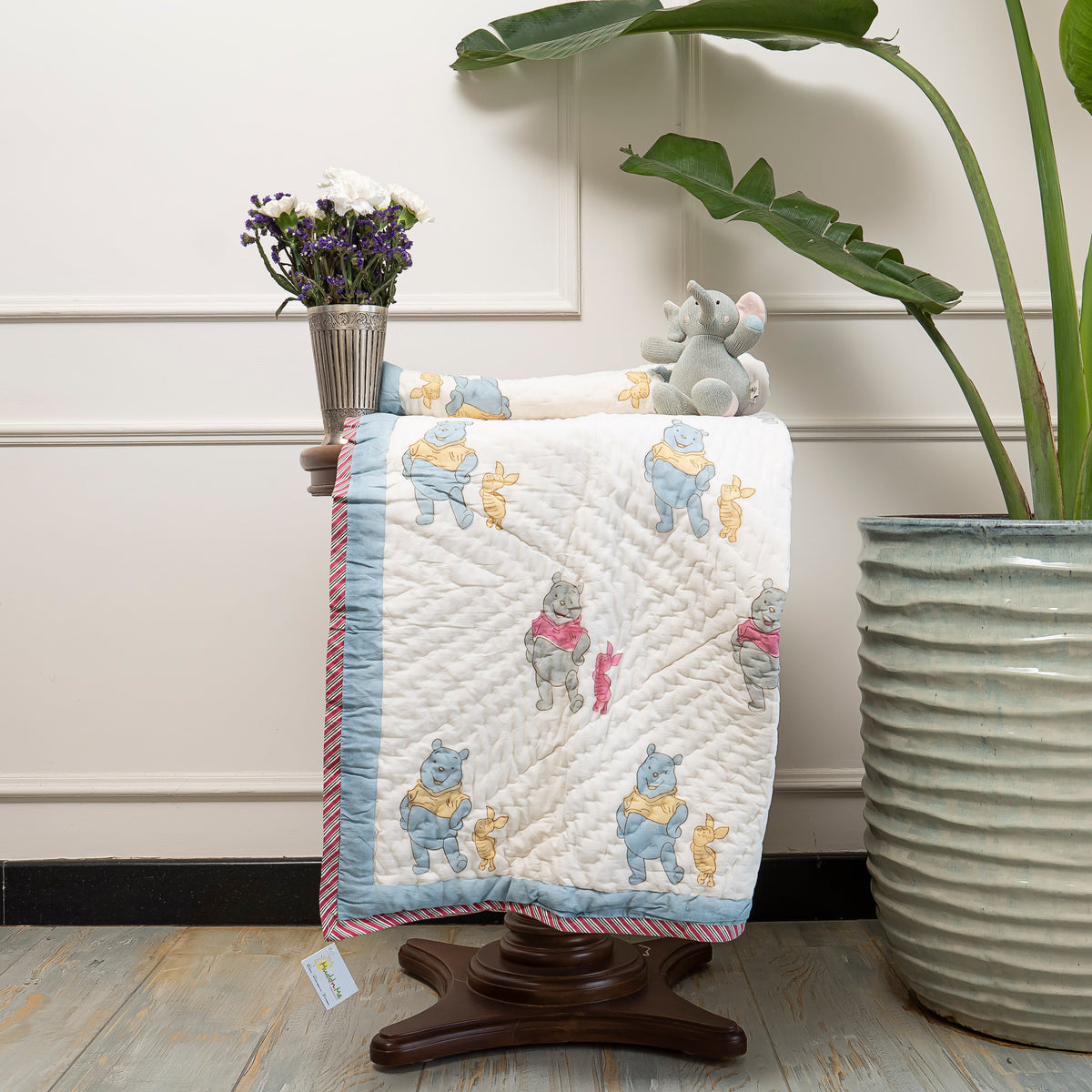 Cute Poo Reversible Kids Quilt
