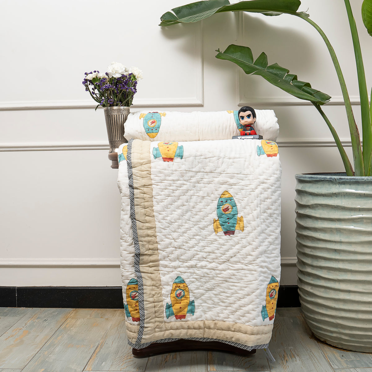 Space Ride Reversible Kids Quilt