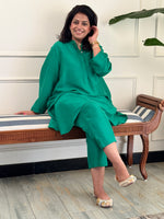 RAAGA - Emerald Pure Silk Kurta Set