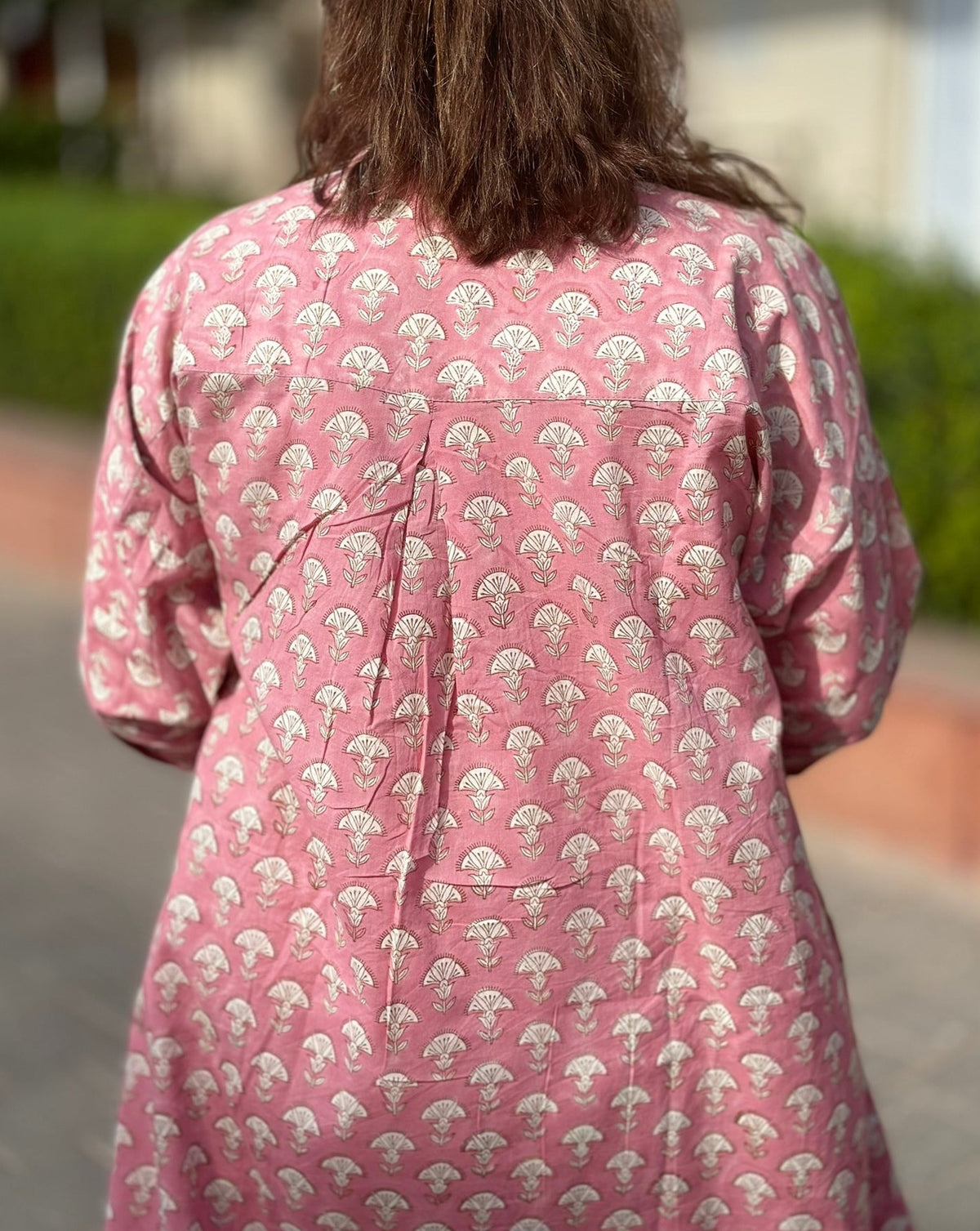 NOOR - Mushi Pink Kurta Set (Loose Fit / One Size)