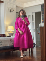 Mishri - Charm Pink Pure Silk Kurta Set