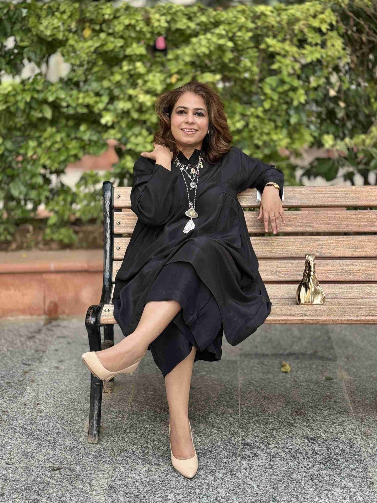 Meera - Surmayee Pure Silk Kurta with Pants