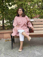 NOOR - Mushi Pink Kurta Set (Loose Fit / One Size)