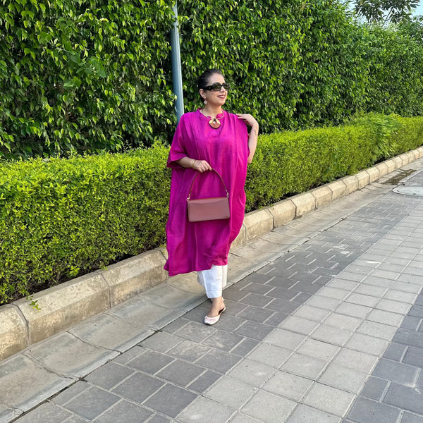 Juanita- FUCHSIA SILK CO ORD