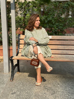 NOOR - Patina Green One Size Kurta Set (Loose Fit)