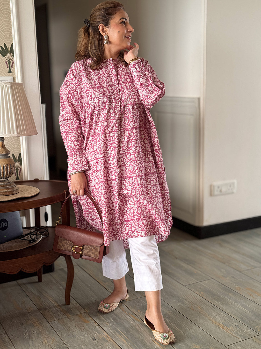 NOOR - Gulraaz Kurta Set (Loose Fit / One Size)