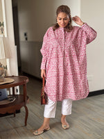 NOOR - Gulraaz Kurta Set (Loose Fit / One Size)