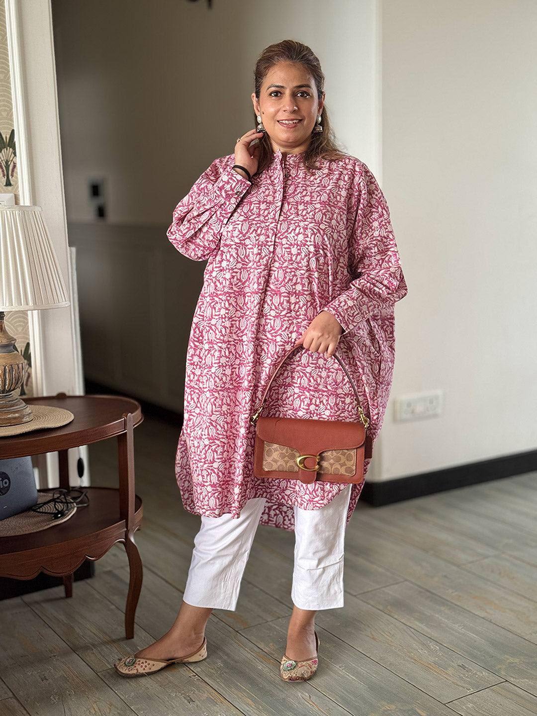 NOOR - Gulraaz Kurta Set (Loose Fit / One Size)