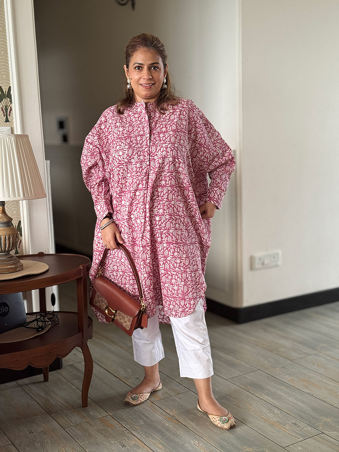 NOOR - Gulraaz Kurta Set (Loose Fit / One Size)