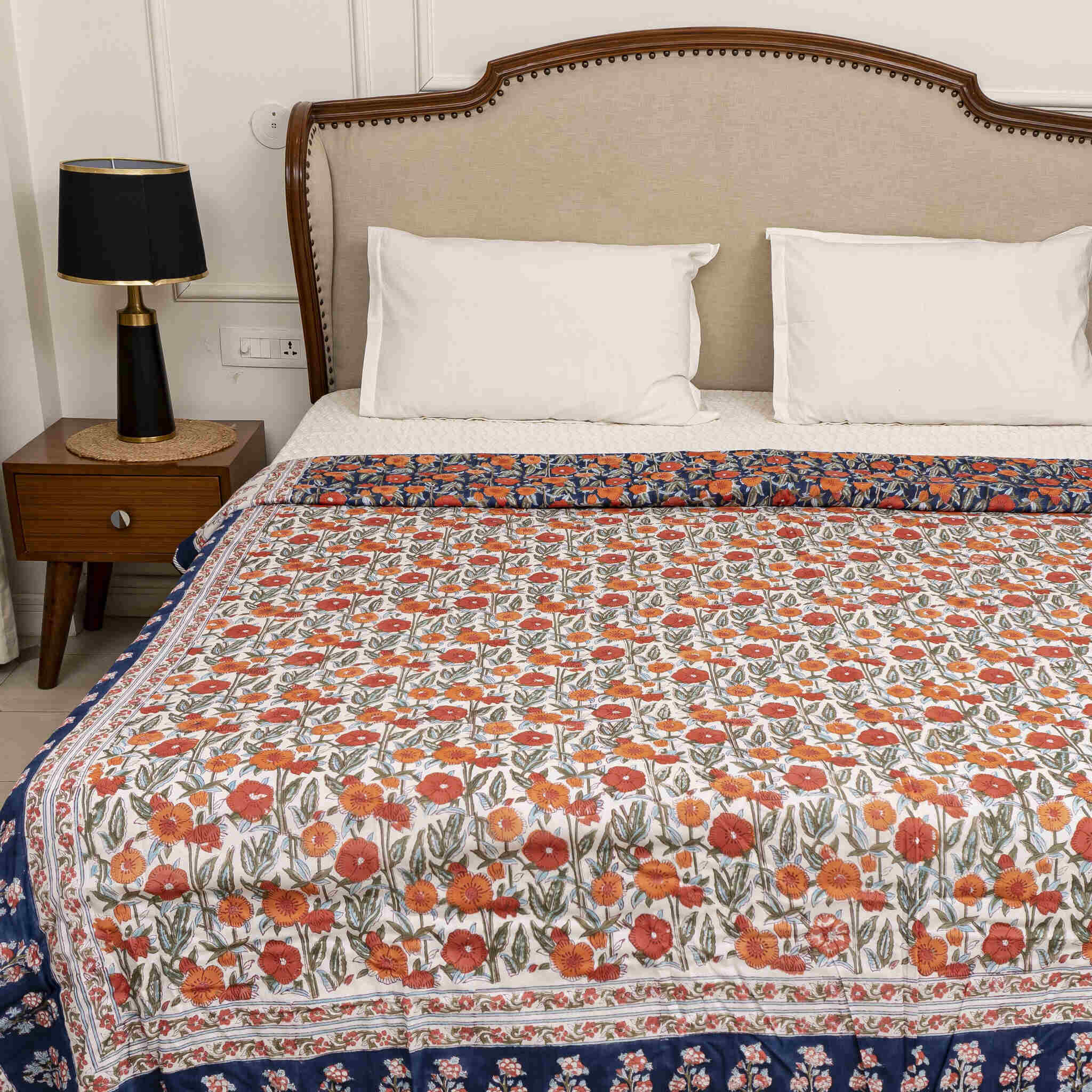 Garden of Eden Reversible Dohar / AC Covering Sheet