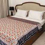 Garden of Eden Reversible Dohar / AC Covering Sheet