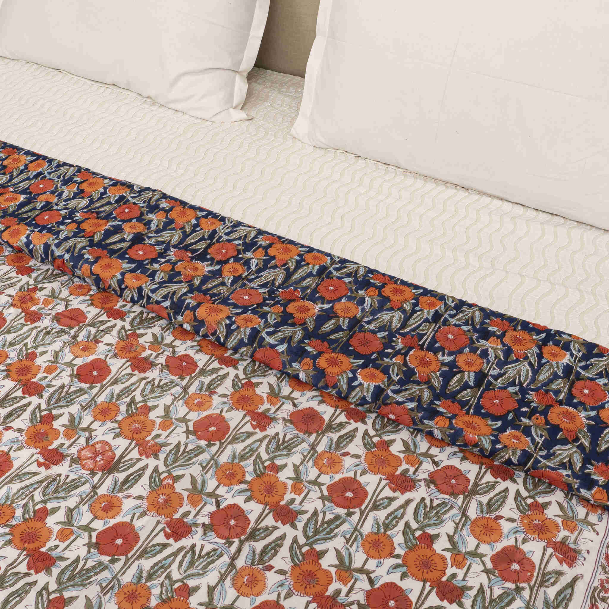 Garden of Eden Reversible Dohar / AC Covering Sheet