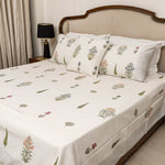 Fulwari Pique / Jacquard Bed Cover with Pillow Cases