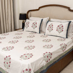 Gulbahaar Bedsheet with two Pillow Covers