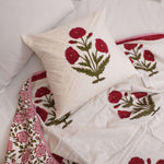 Blushing Poppies Reversible Dohar / AC Covering Sheet