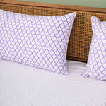 Pearl Polka Bedsheet with two Pillow Covers