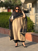 SITARA - Sandstone Pure Silk Co-ord set (Loose Fit / One Size)