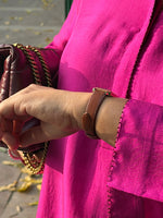 RAAGA - Rani Pink Silk Kurta Set