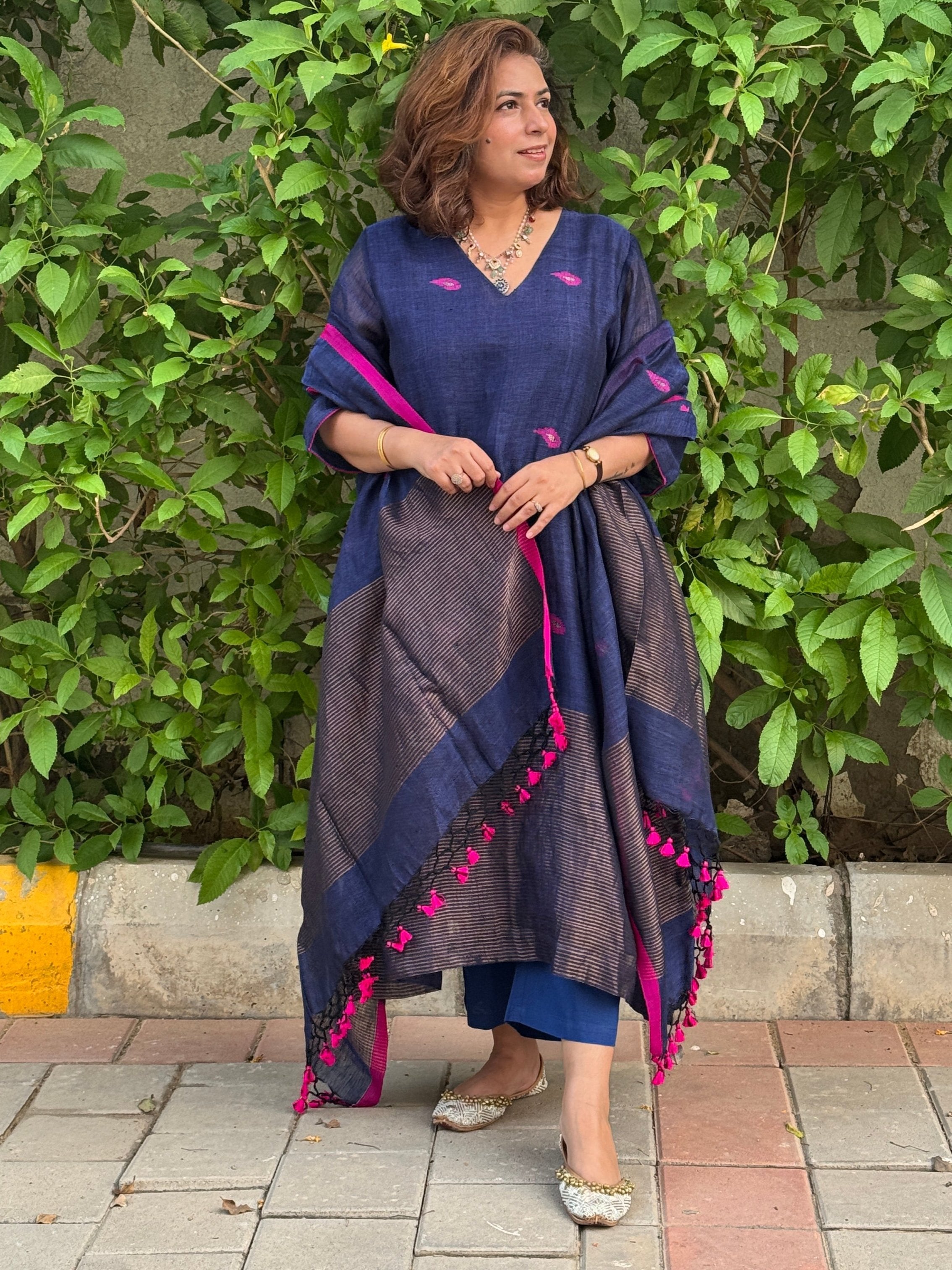 Sehaj - Royal Co-ord set with Dupatta