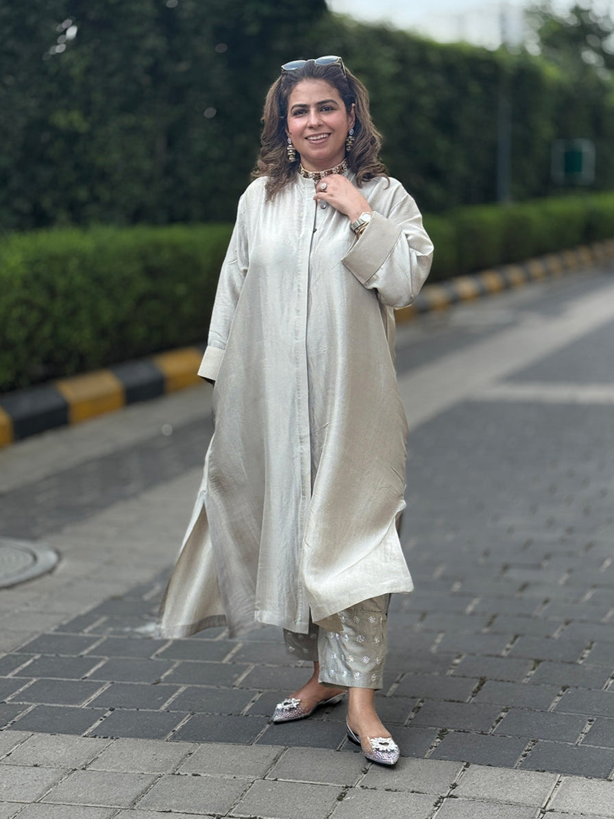 SEHAR - Freesia Pure Silk Kurta / Kurta Set