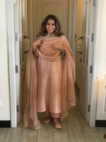 NEERA - Dewy Pink Silk Kurta Set