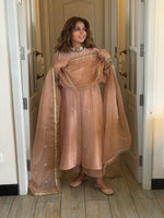 NEERA - Dewy Pink Silk Kurta Set