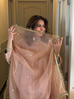 NEERA - Dewy Pink Silk Kurta Set