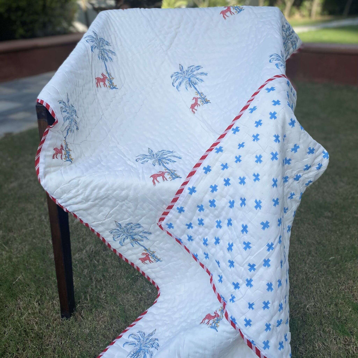 Dear Deer Reversible Kids Quilt