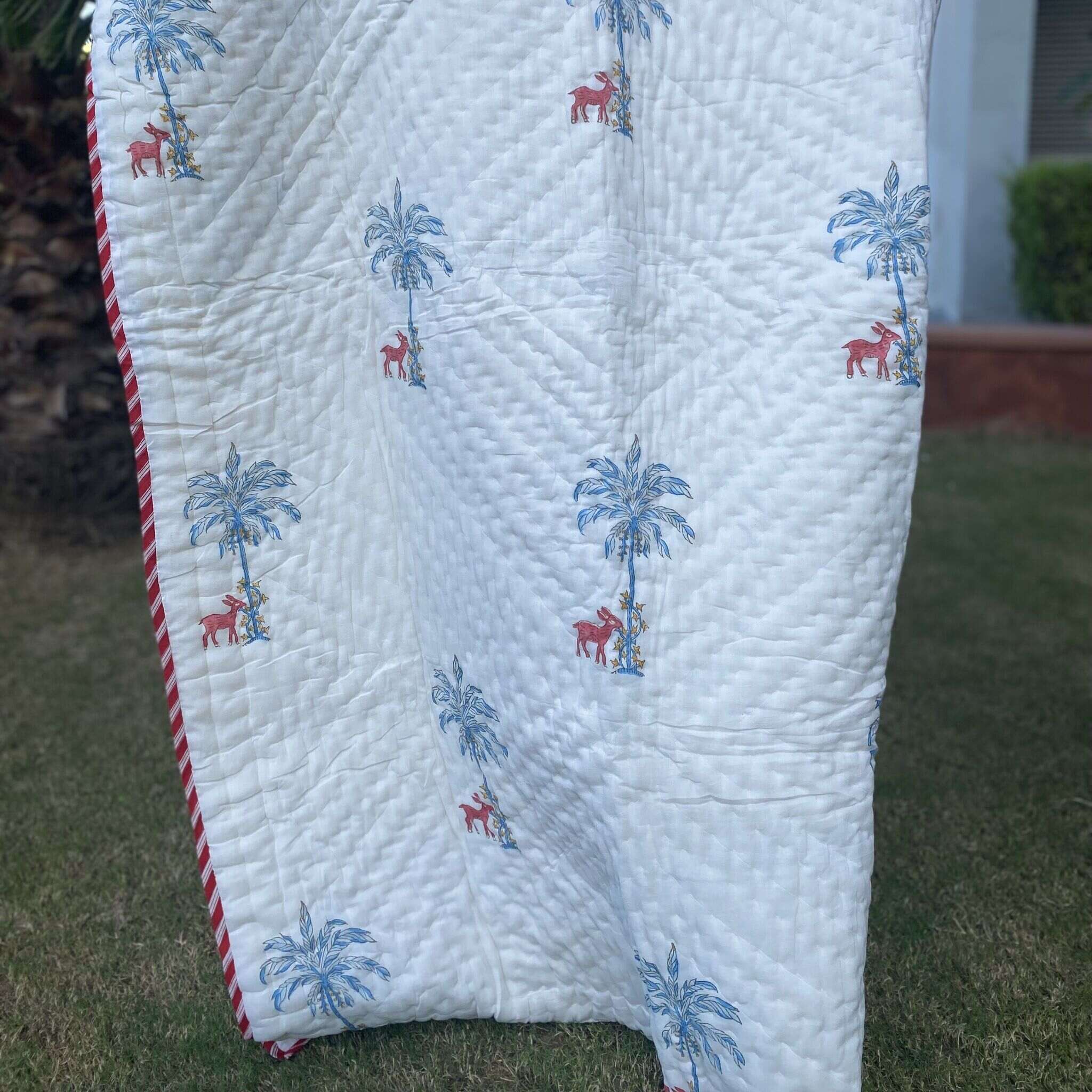 Dear Deer Reversible Kids Quilt