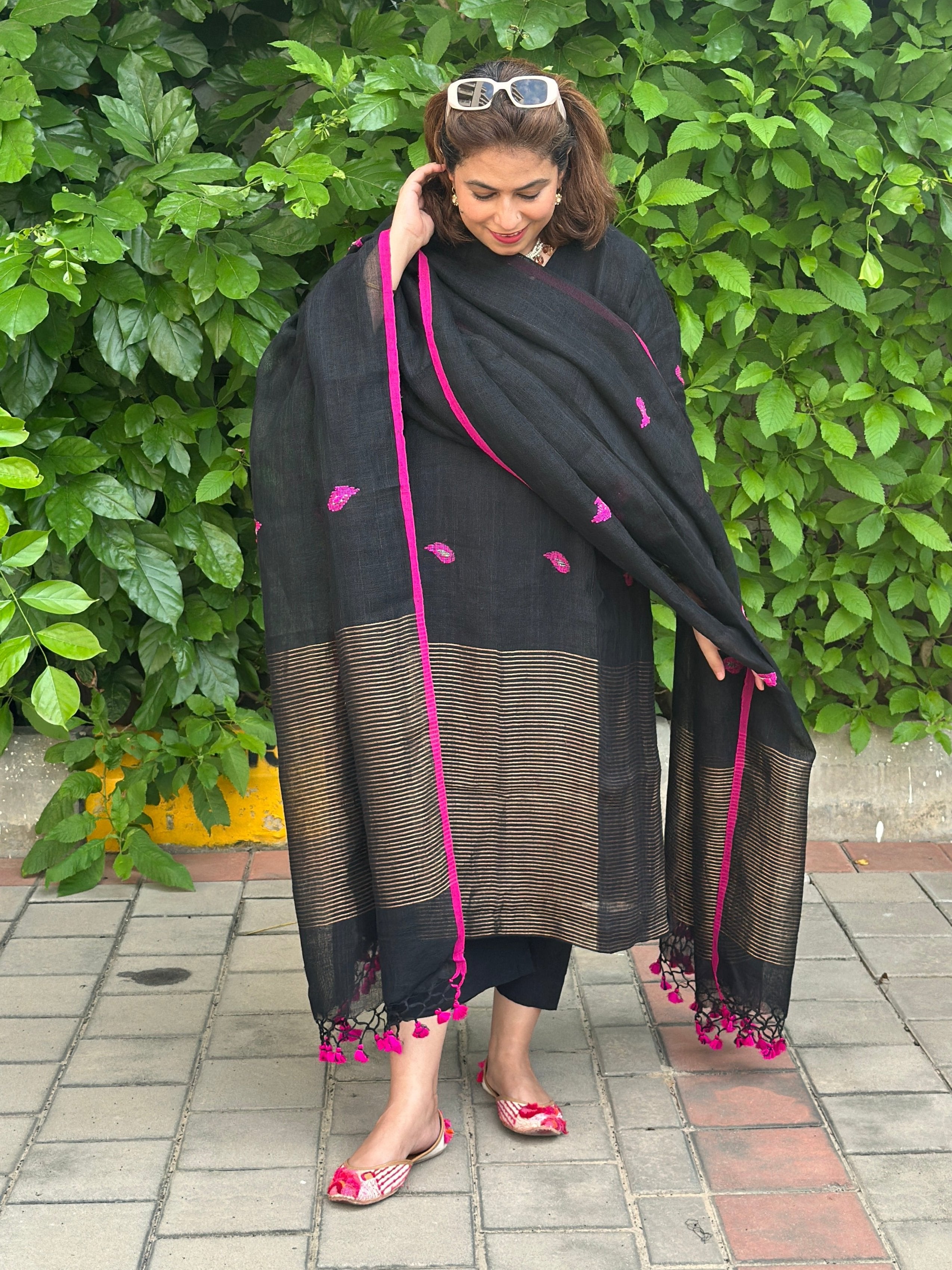 Sehaj - Surma Co-ord set with Dupatta