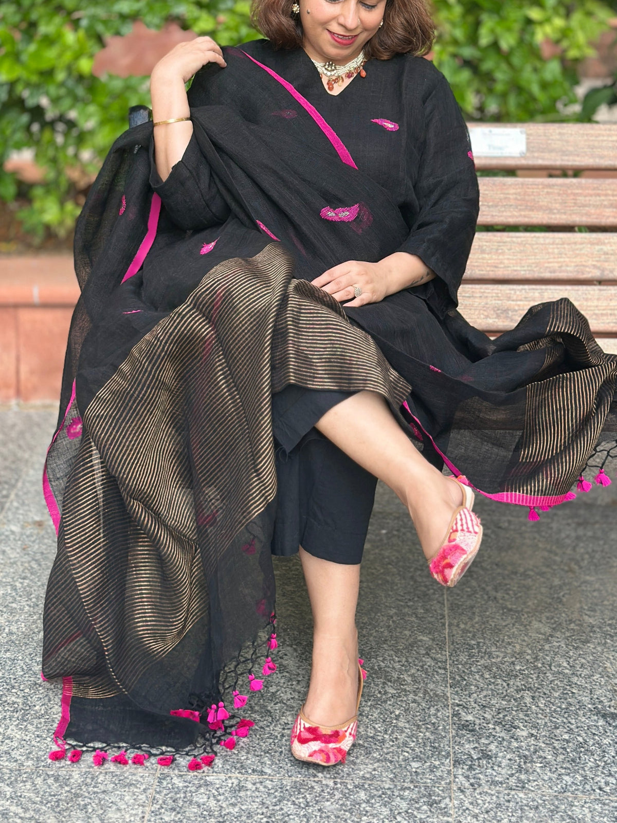 Sehaj - Surma Co-ord set with Dupatta