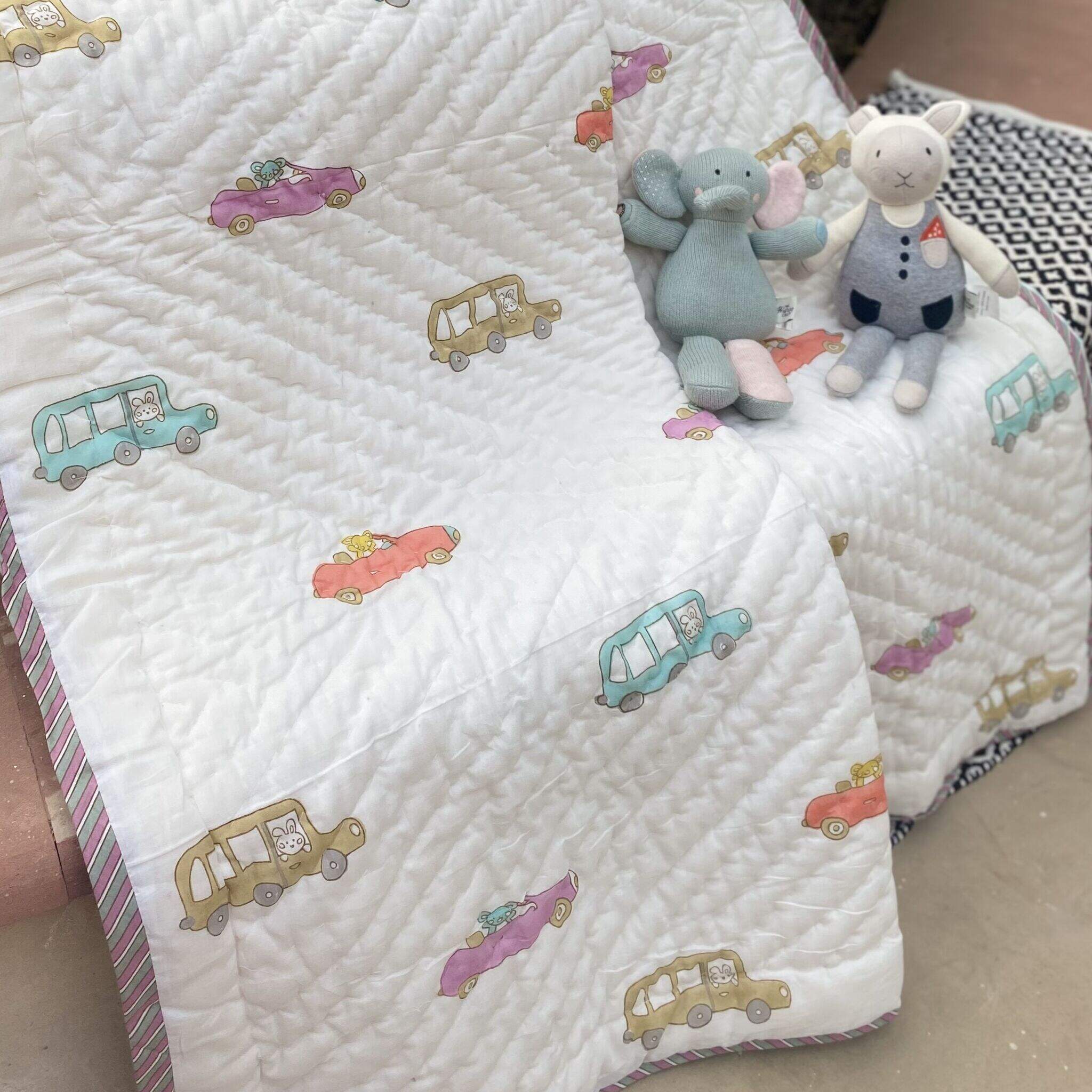 Joy Ride Reversible Kids Quilt