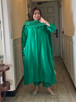 SEHAR - Forest Glow Pure Silk Kurta / Kurta Set