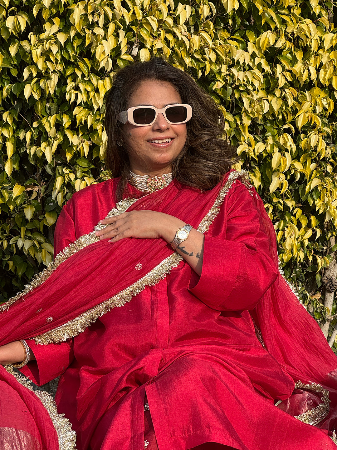 SEHAR - Kesar Pure Silk Kurta / Kurta Set