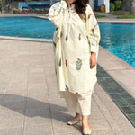 Comfy Cotton Kurta Set (Loose Fit / One Size) - Handblocked bootis