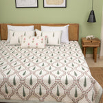 Zenia Jaal Mughal Reversible Quilted Bed Cover