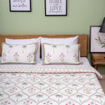 Tropical Escape Reversible Quilted Bed Cover