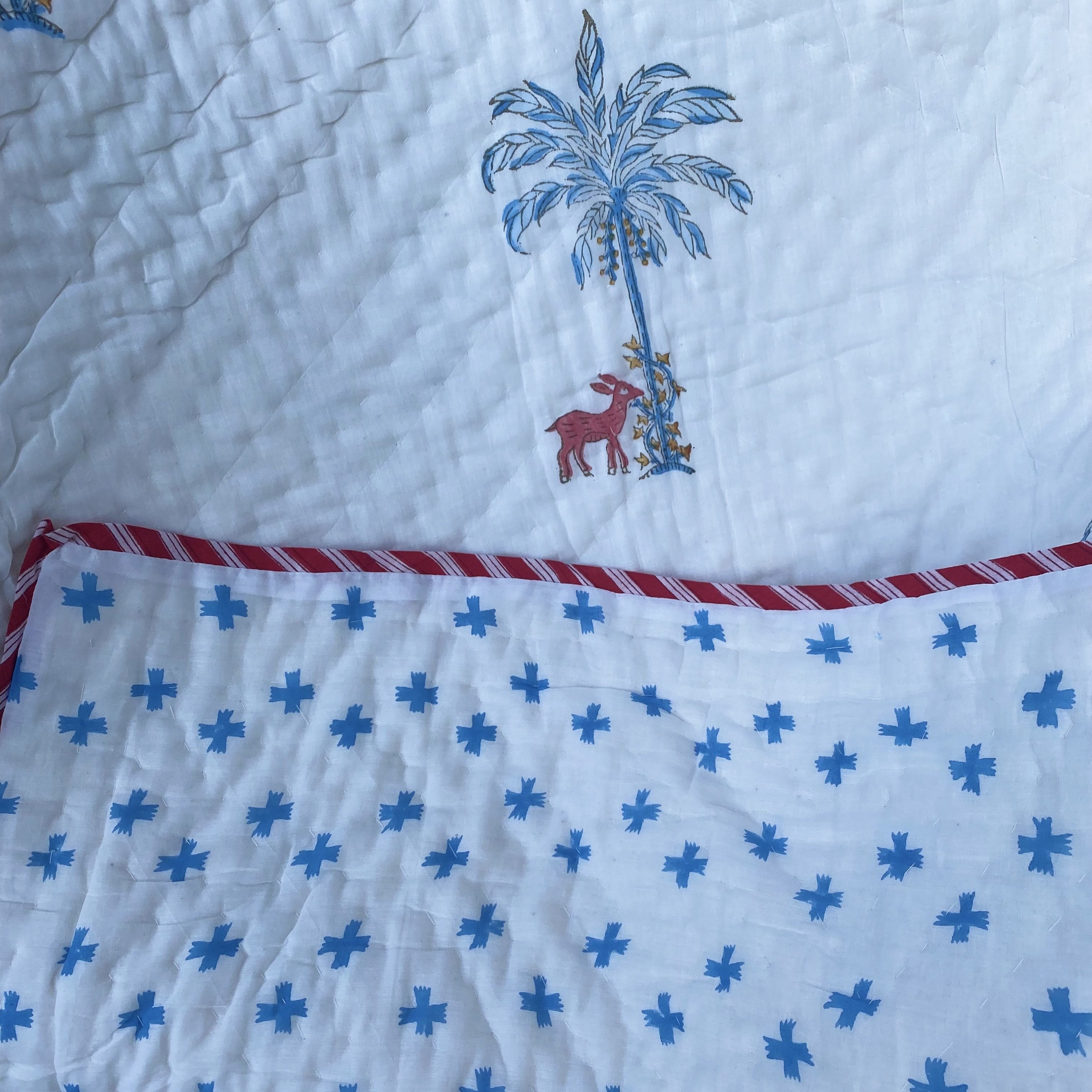 Dear Deer Reversible Kids Quilt